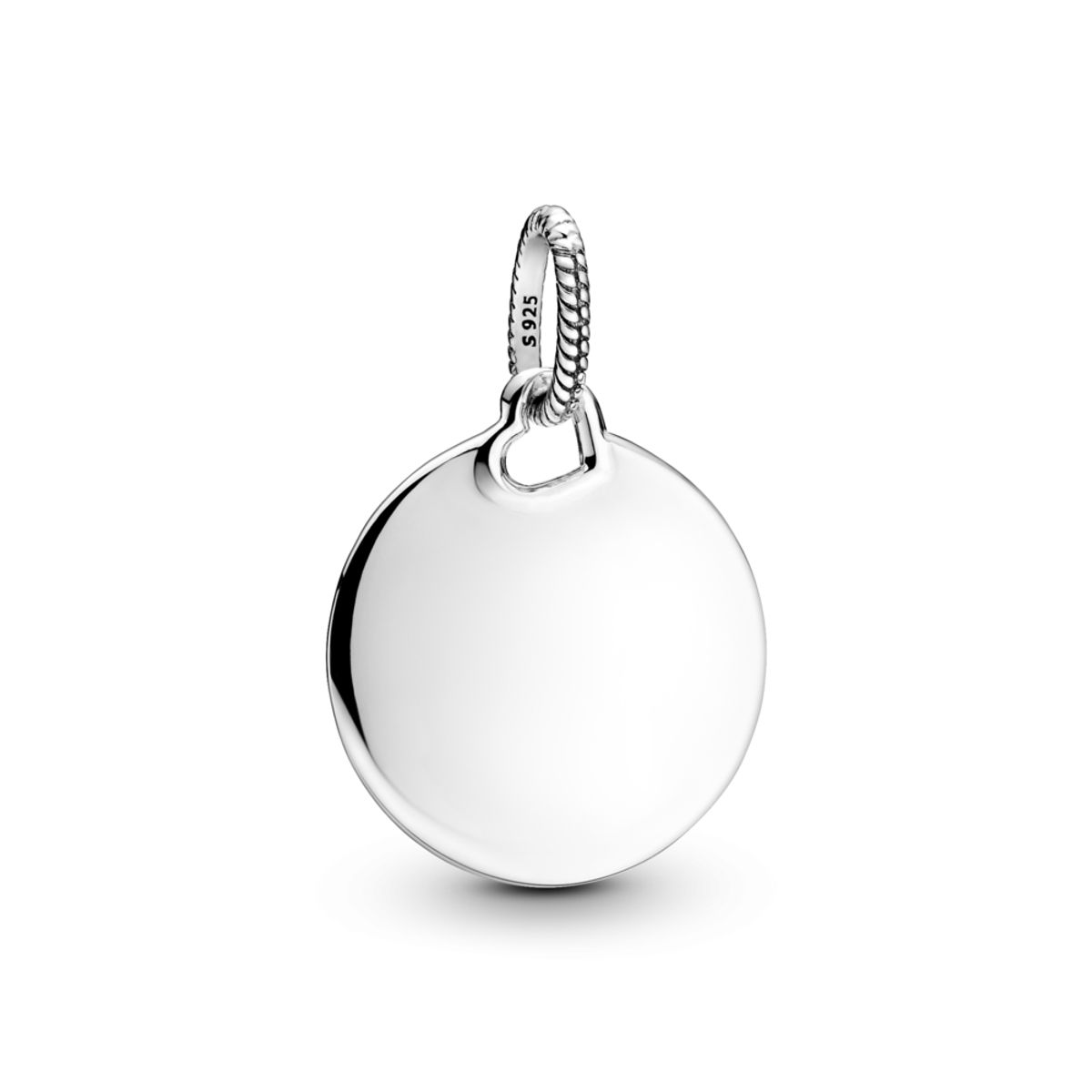 PANDORA Gravírovateľný okrúhly prívesok