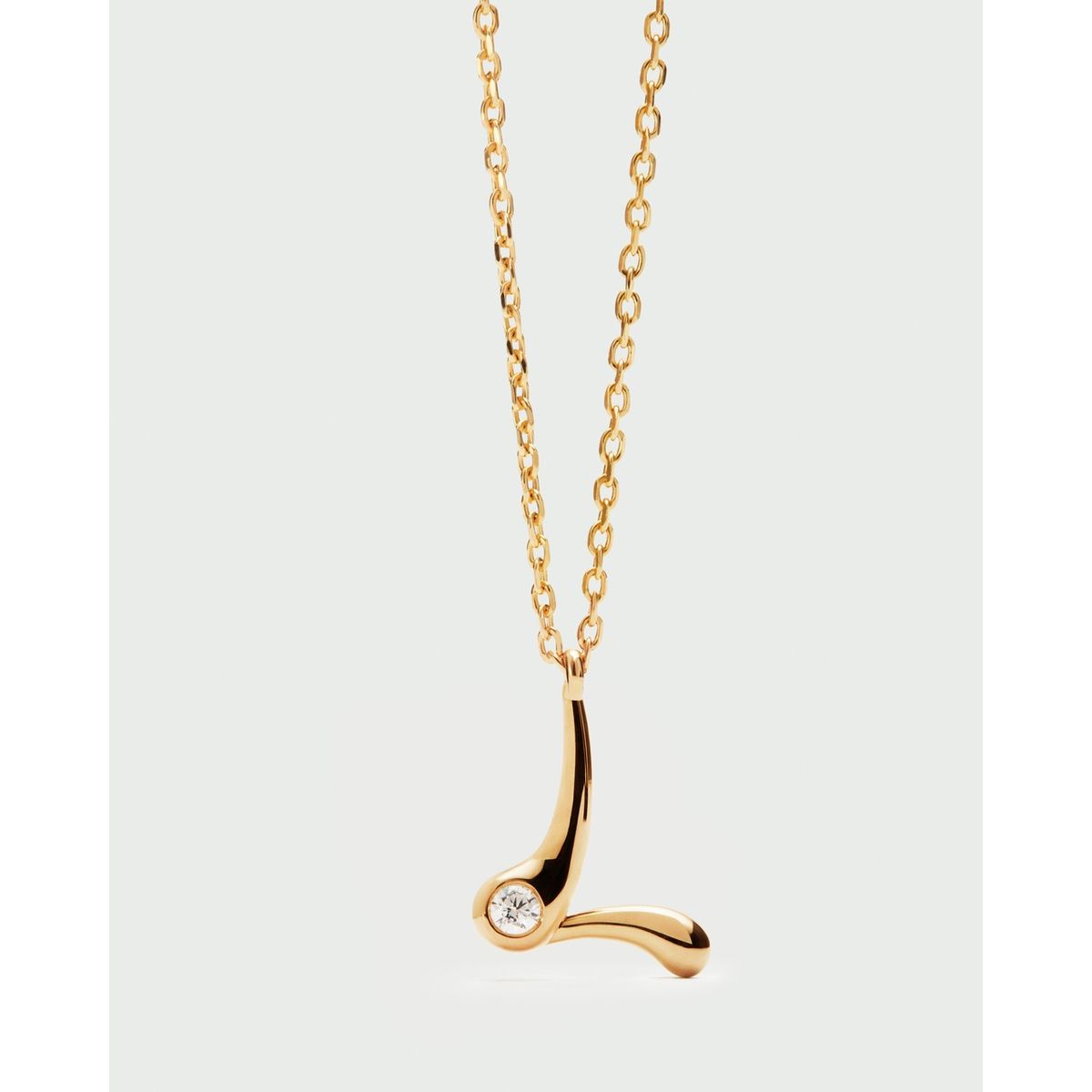 PDPAOLA Náhrdelník s písmenom L