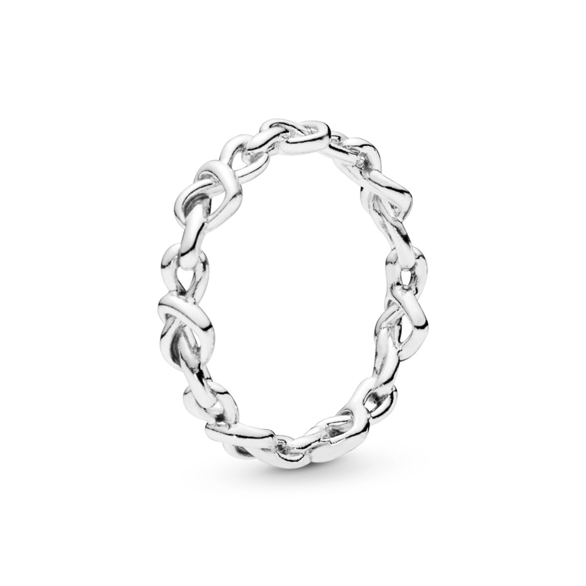 PANDORA prsten Uzlová srdce 50