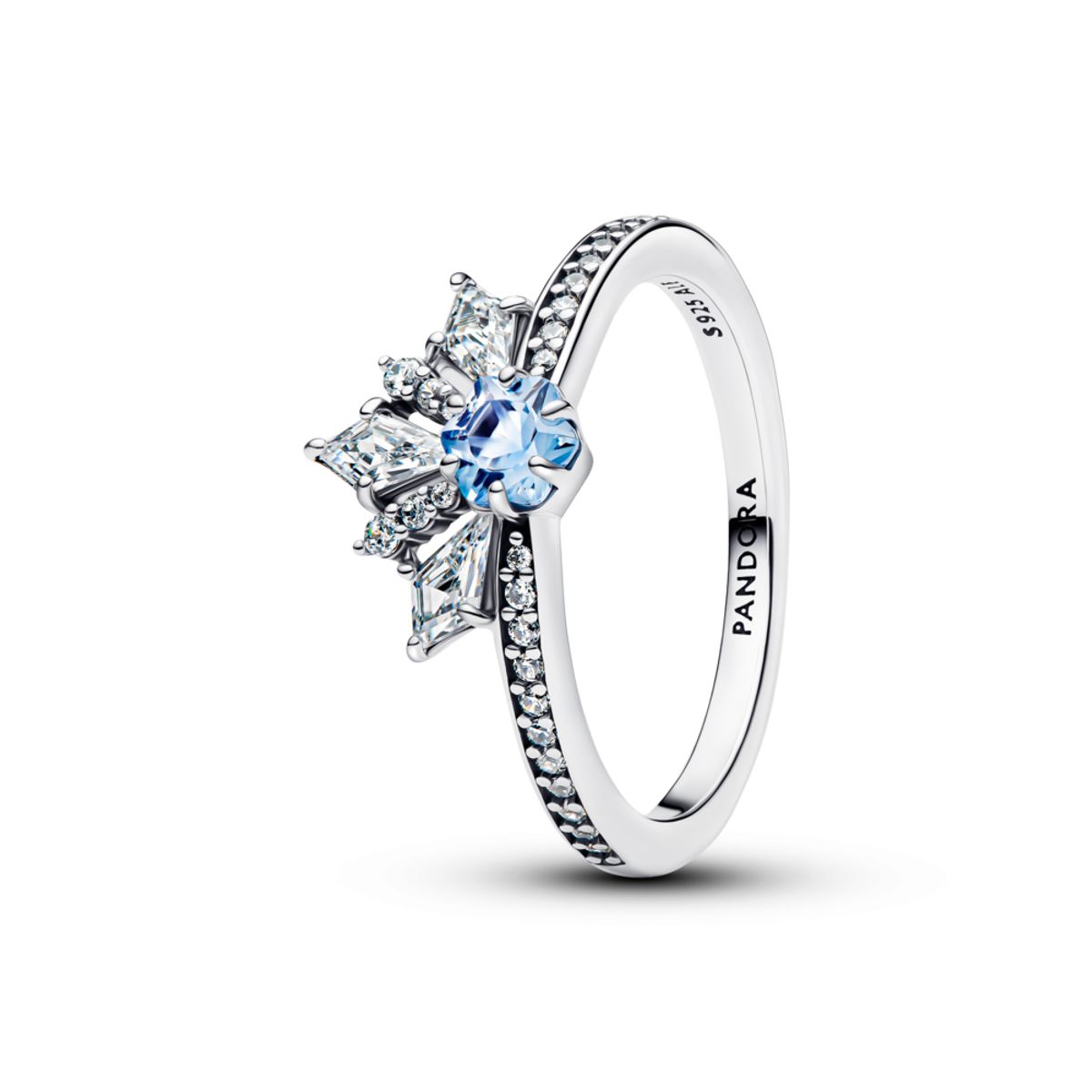 PANDORA Disney Frozen stříbrný prsten Královna Elsa 52