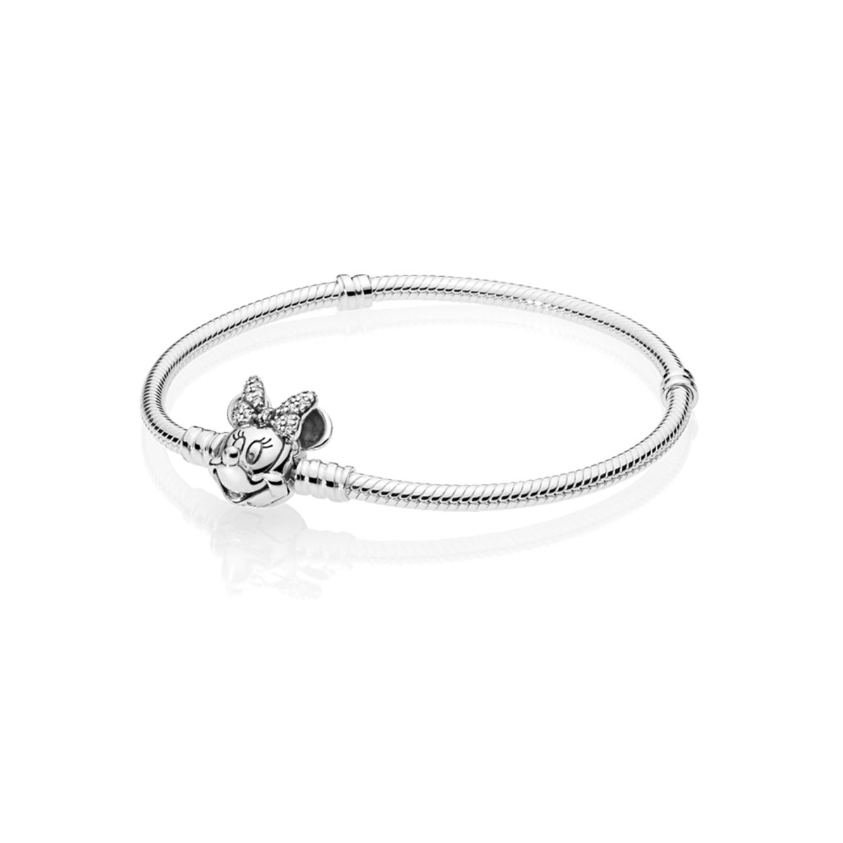 PANDORA Disney náramek Třpytivý portrét Minnie 19