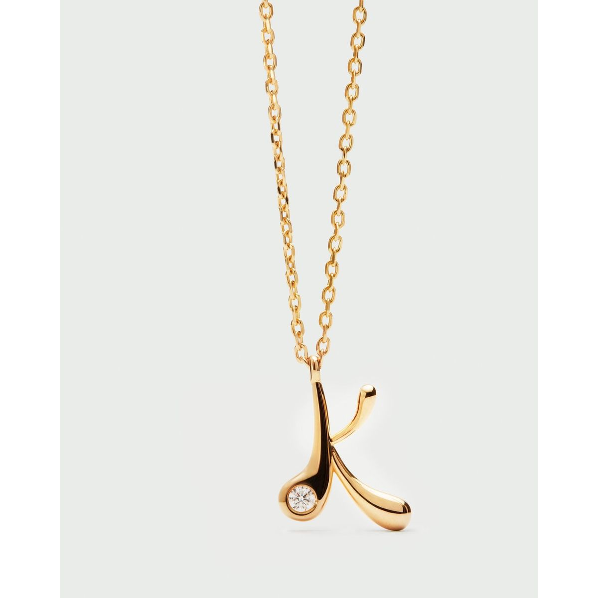 PDPAOLA Náhrdelník s písmenom K