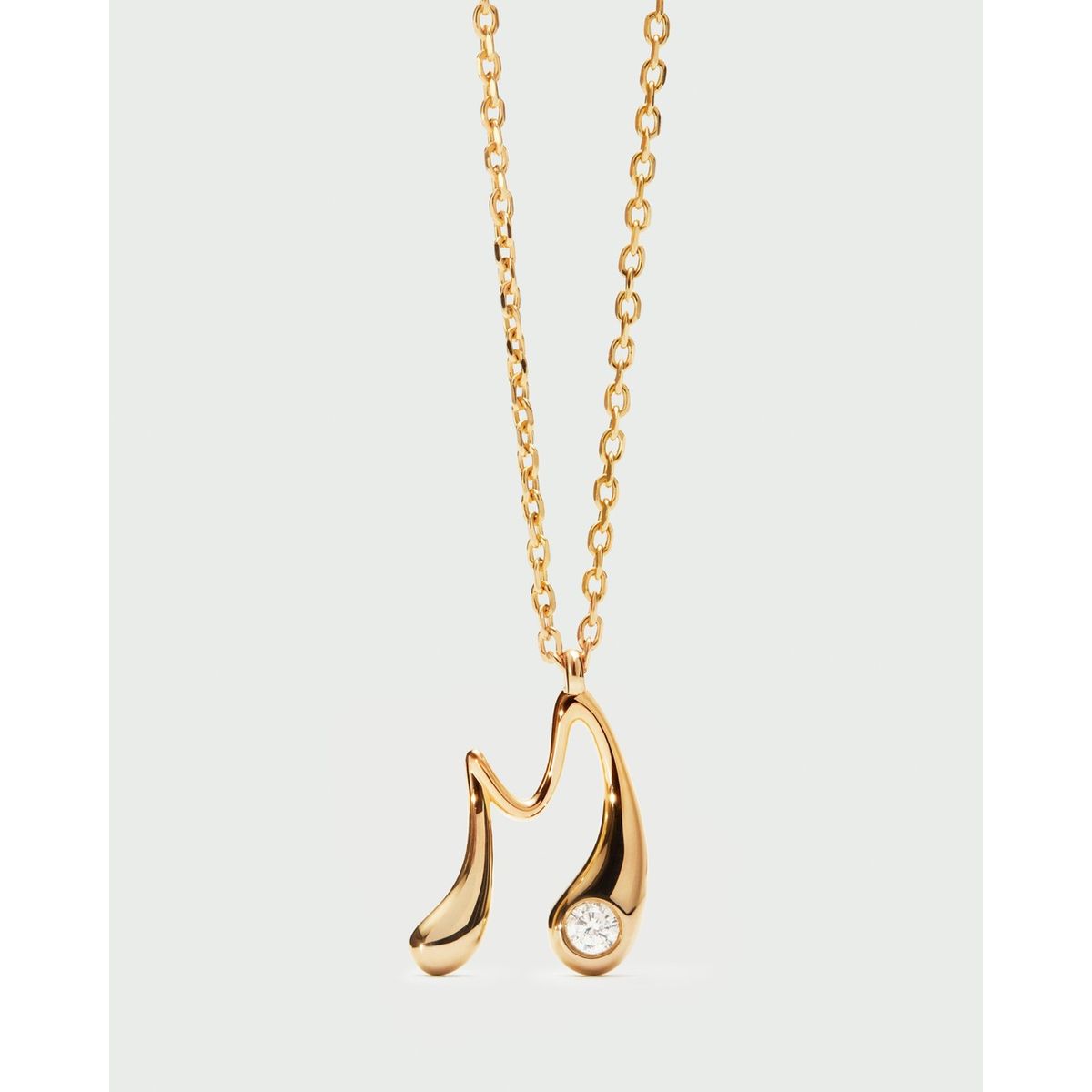 PDPAOLA Náhrdelník s písmenom M