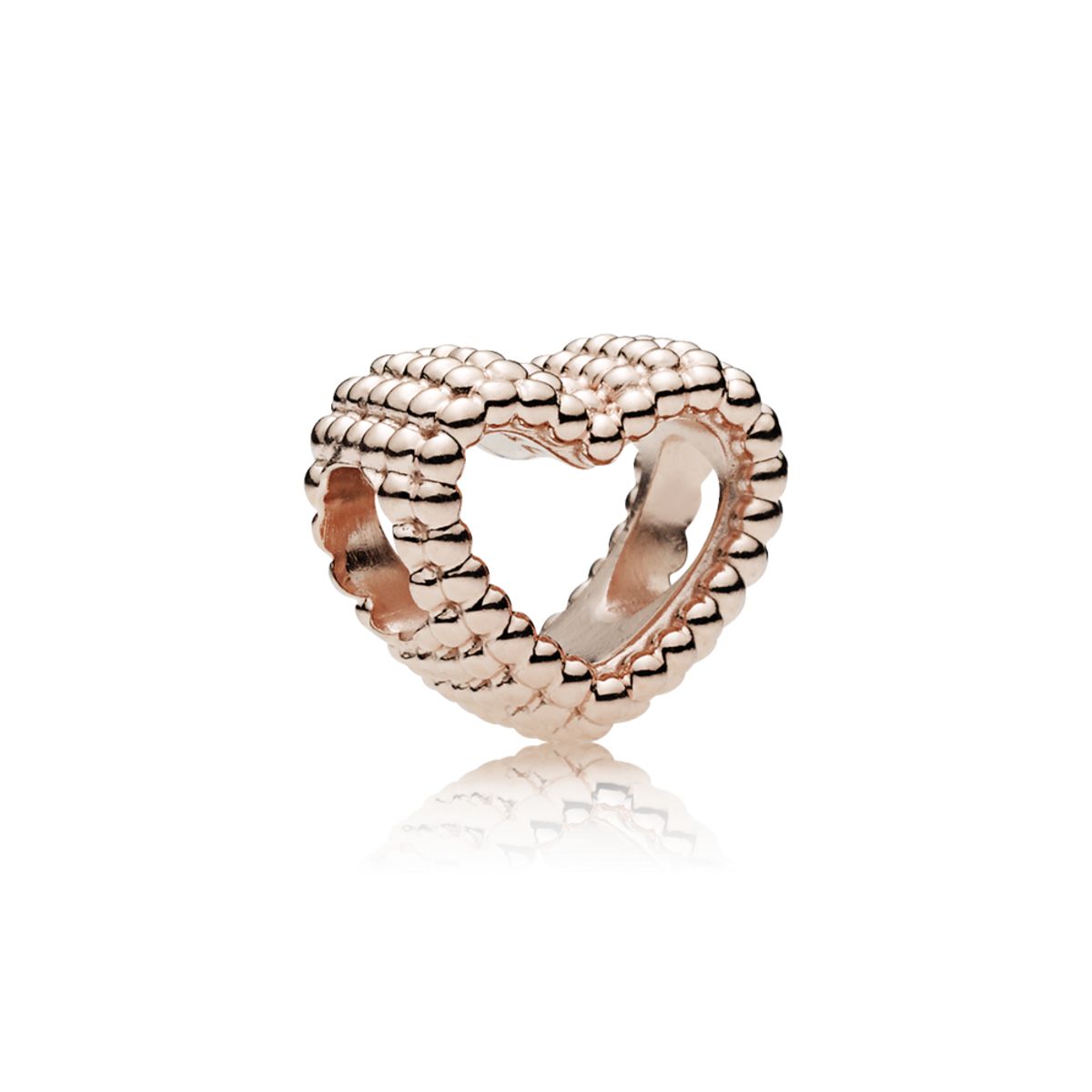 PANDORA prívesok Korálkové srdce