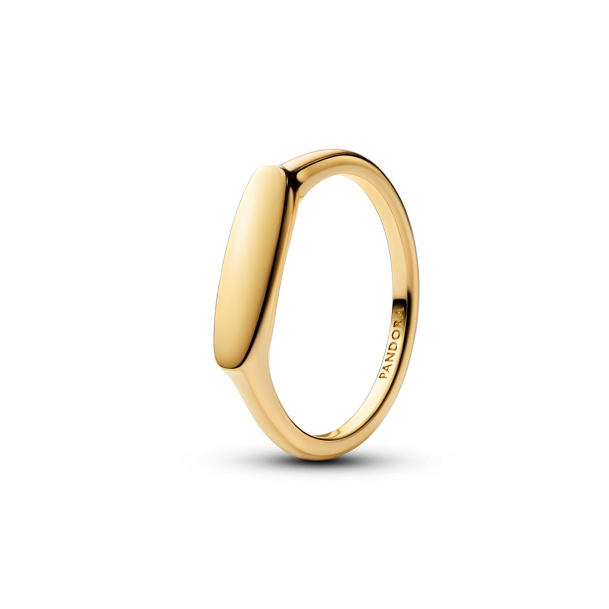PANDORA pozlátený Gravírovateľný prsteň