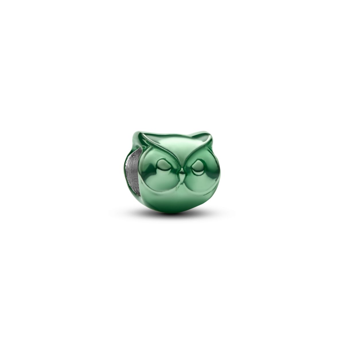 Pandora Mini prívesok zelená Sova