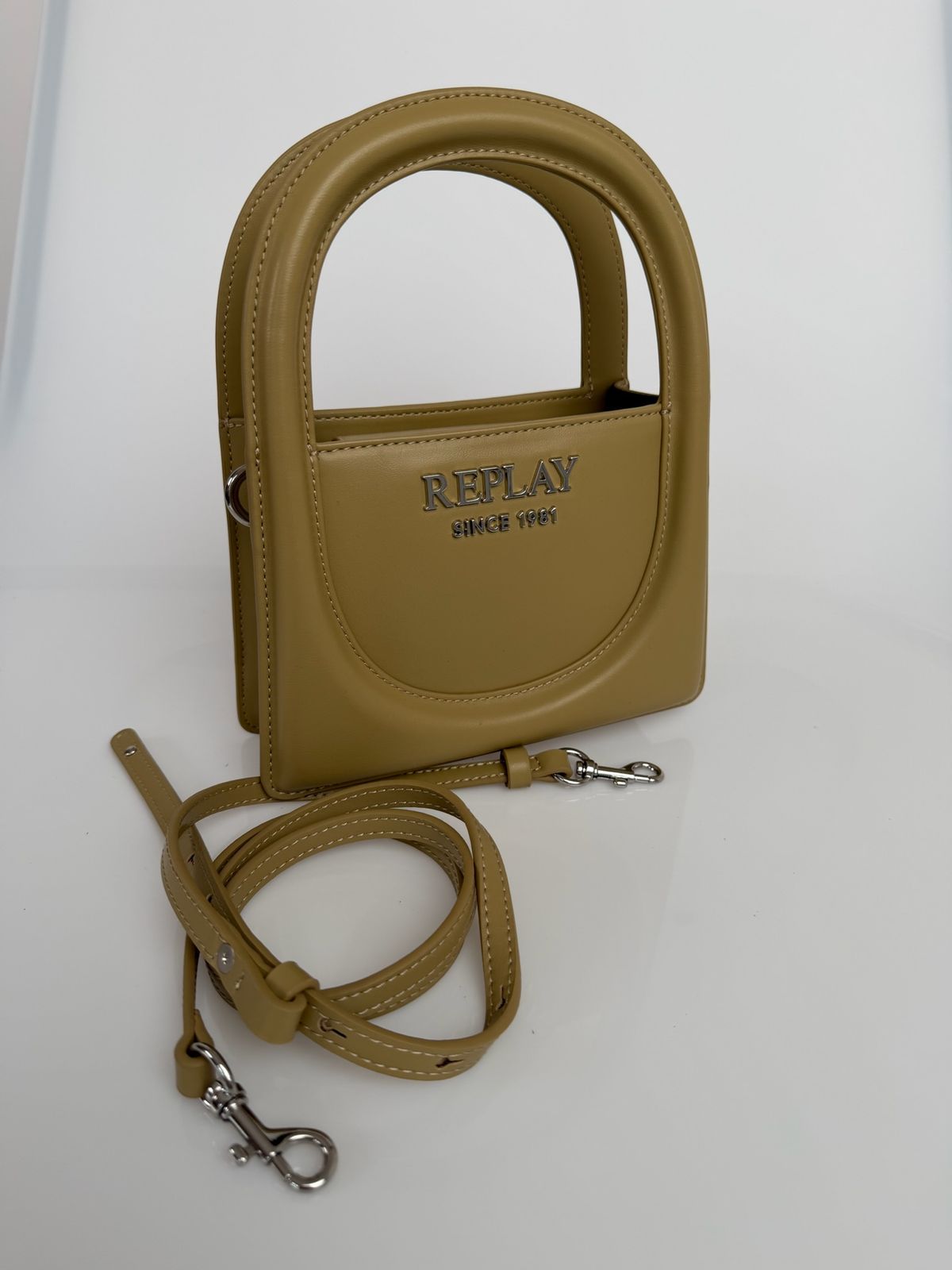 DÁMSKÁ KABELKA REPLAY – KHAKI DESIGN - galerie #1