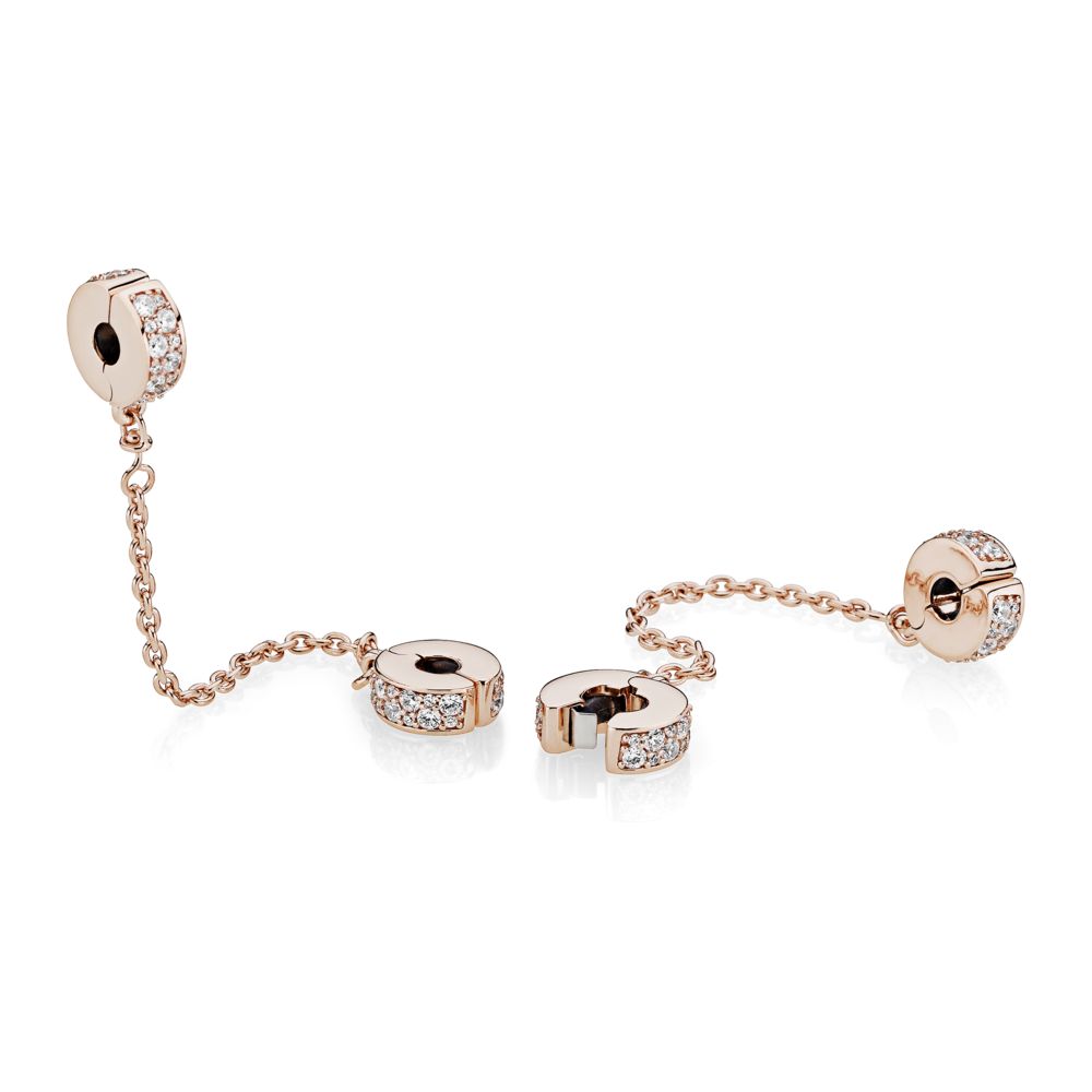 01Rose Bezpečnostní řetízek Zářivá elegance