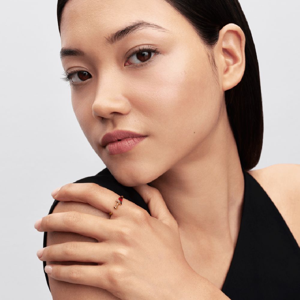 Pandora Otvorený prsteň s mečom Mulan od Disneyho - galéria #1