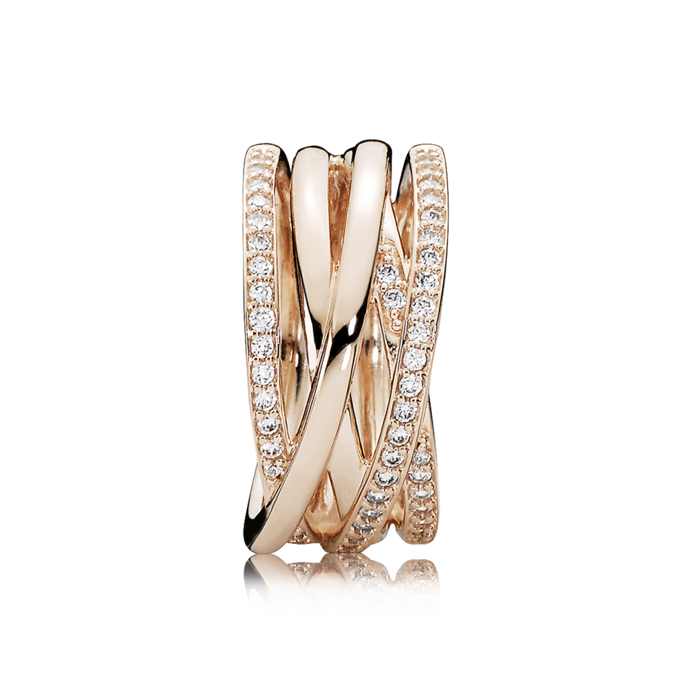 01 Rose prsten Propletený