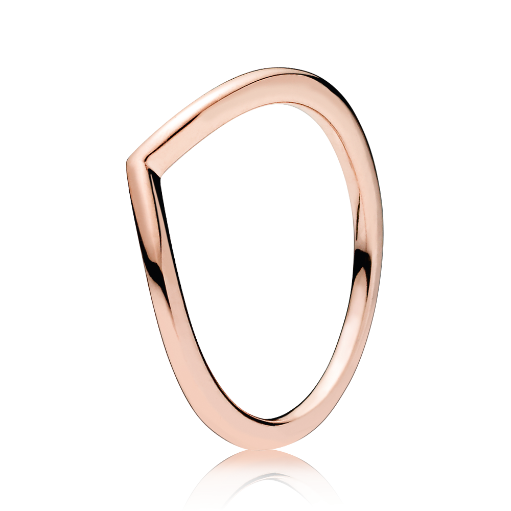 Rose prsten Lesklé přání