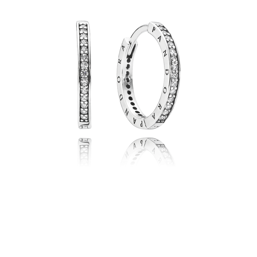 náušnice Podpis PANDORA