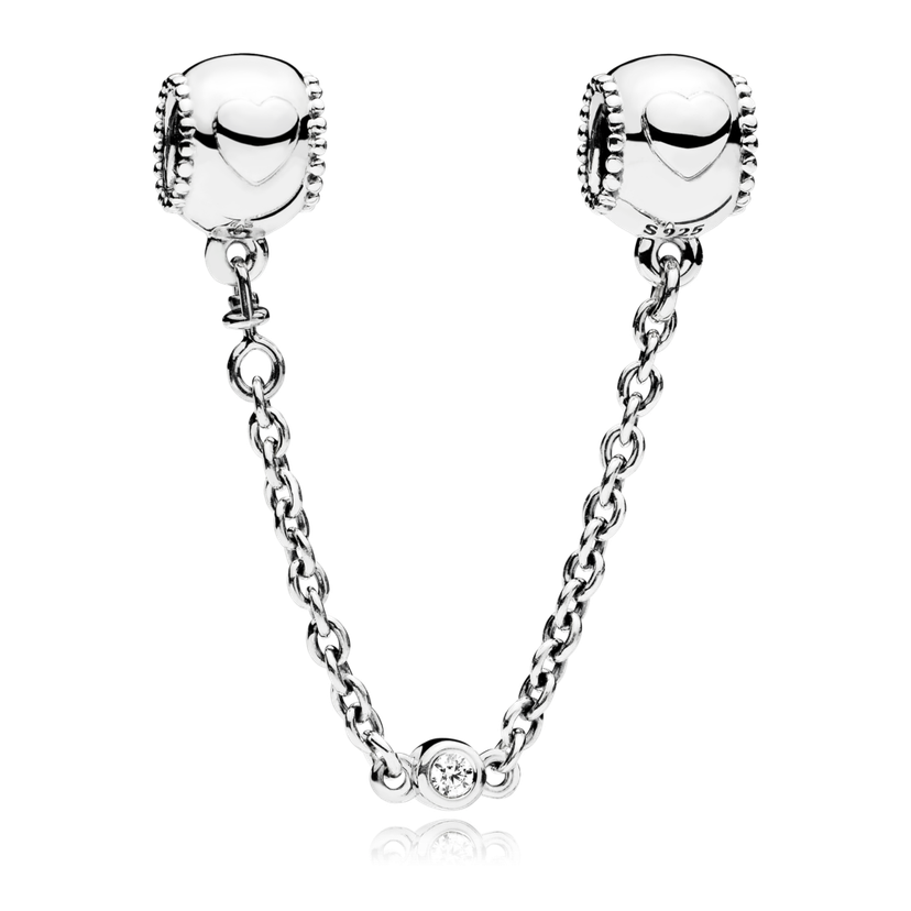 bezpečnostní řetízek Plastická srdce