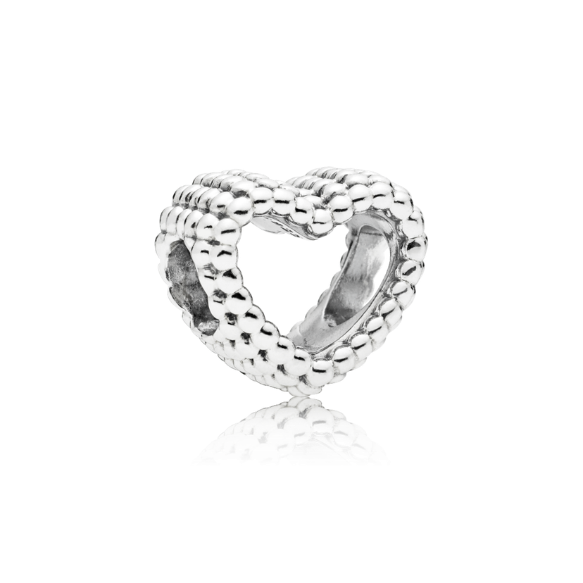 PANDORA přívěsek Korálkové srdce