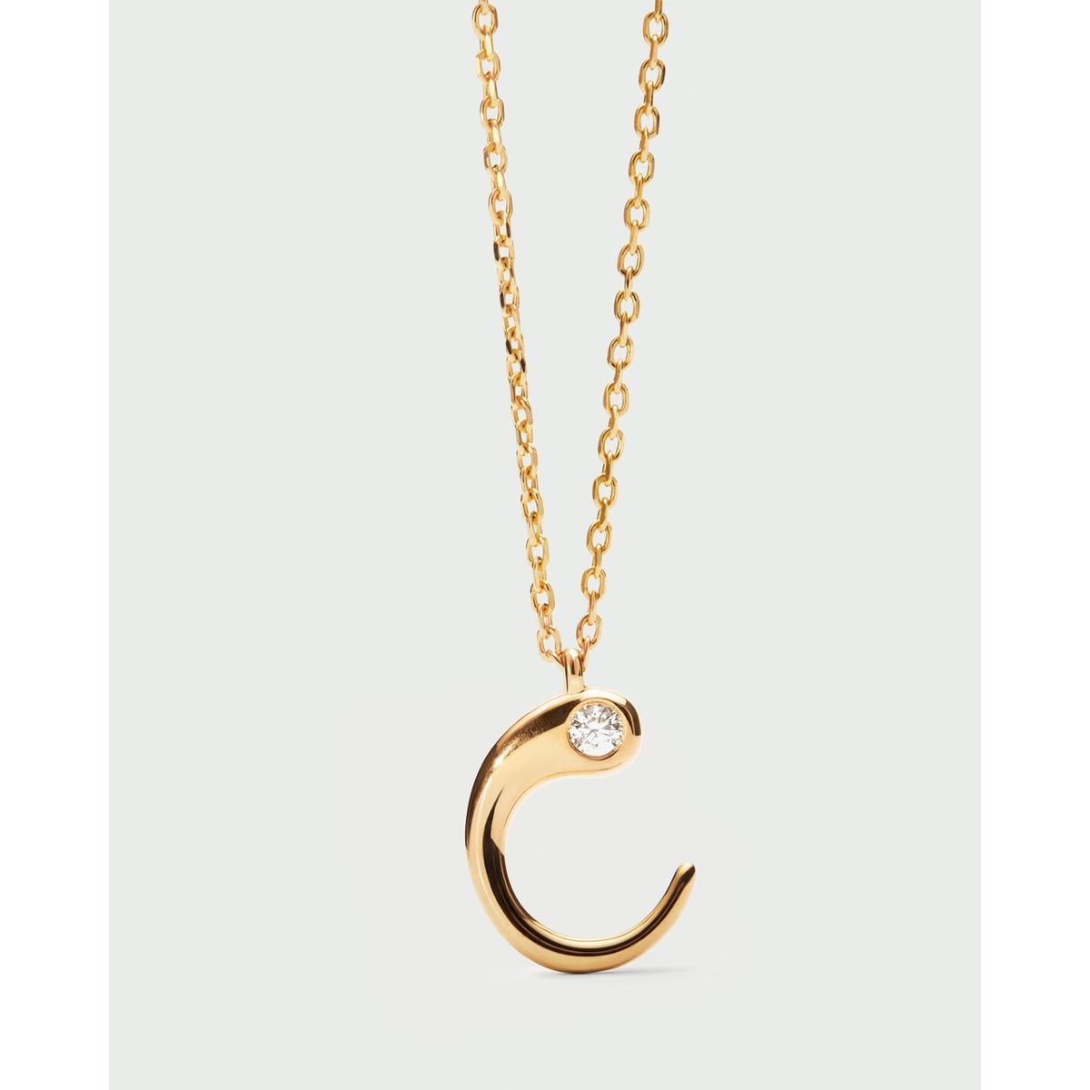 PDPAOLA Náhrdelník s písmenom C