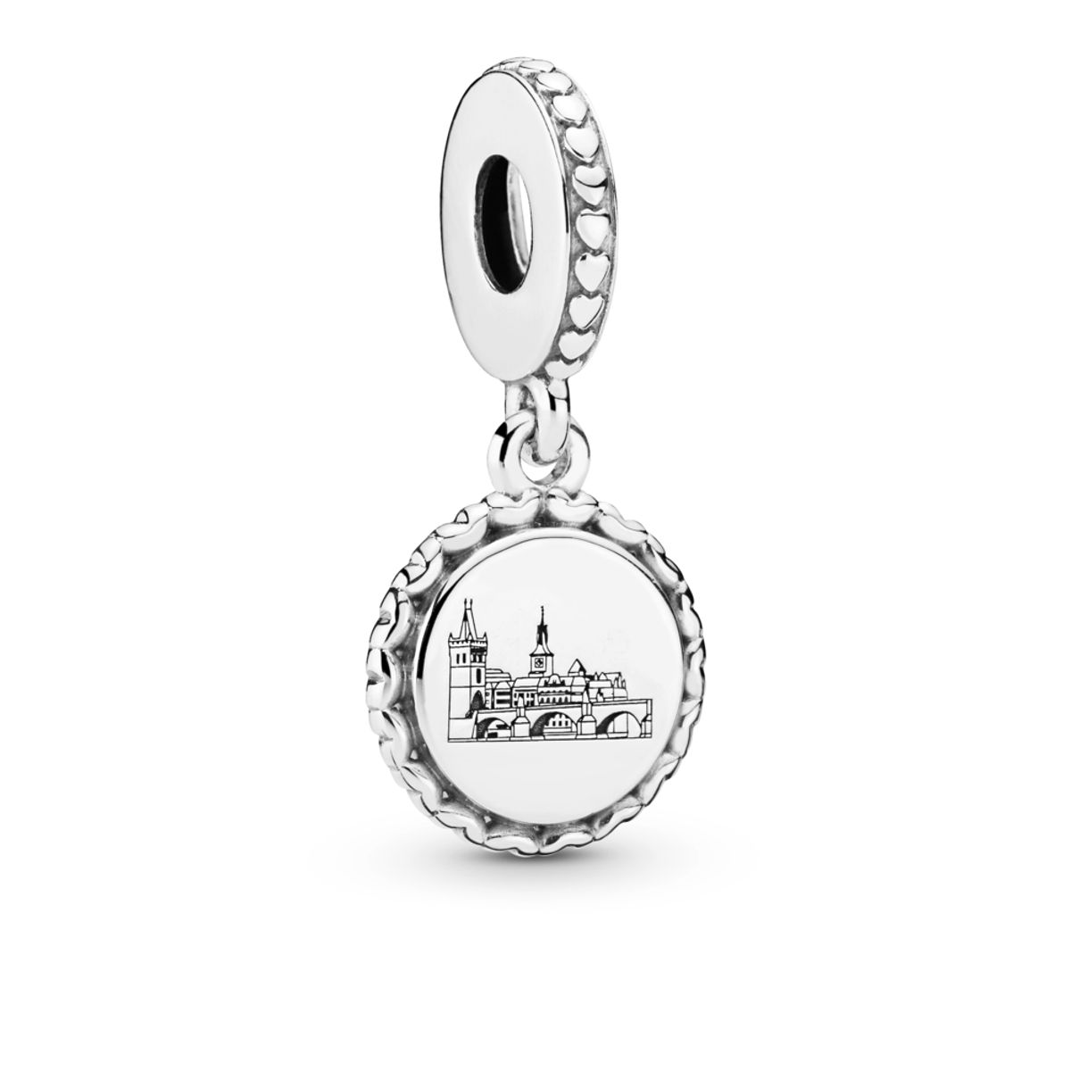 PANDORA visiaci prívesok Karlov most