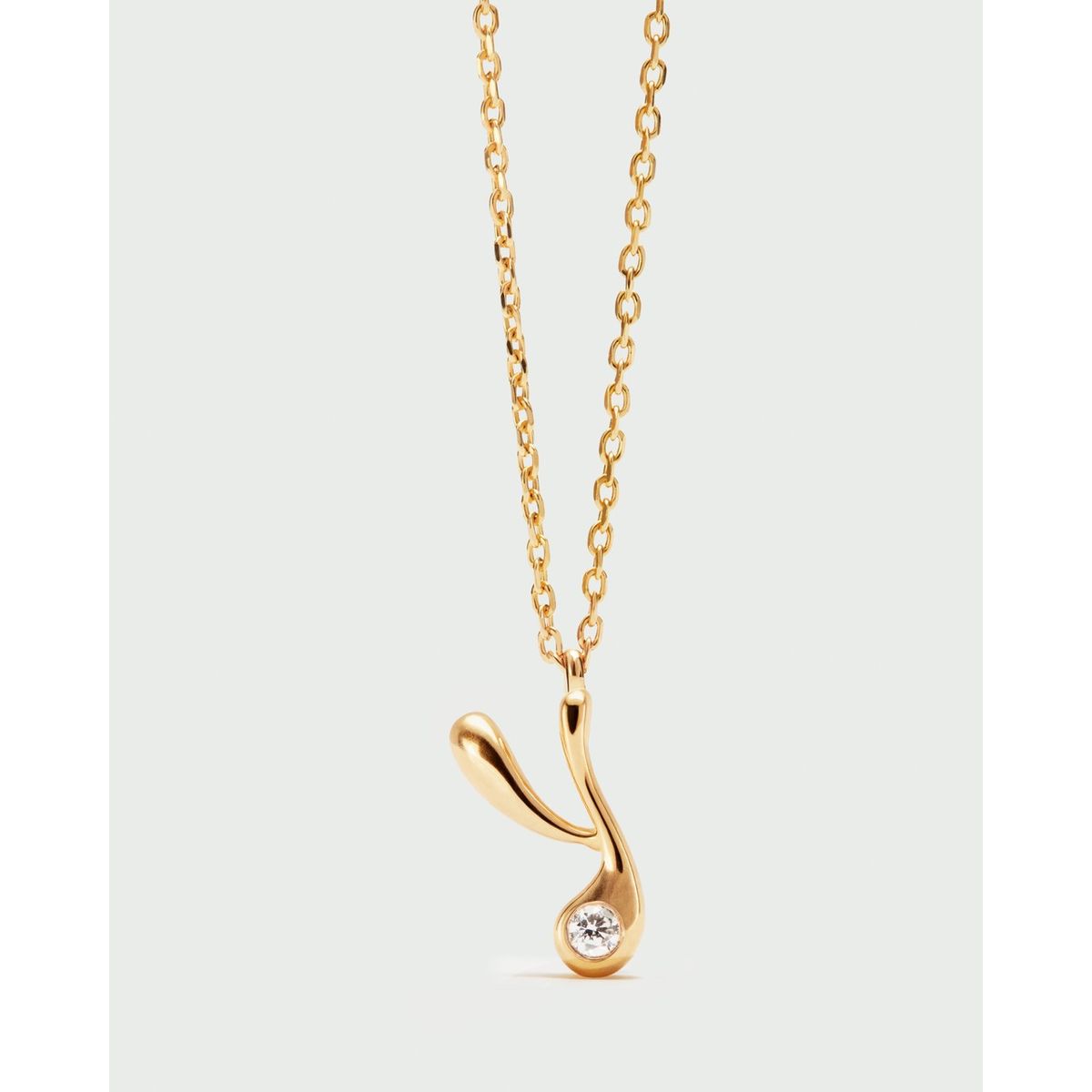 PDPAOLA Náhrdelník s písmenom Y