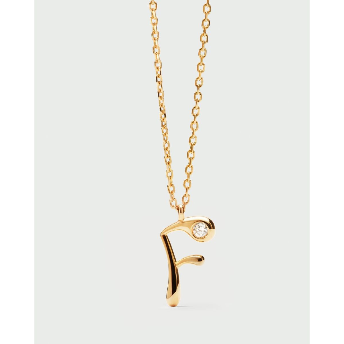 PDPAOLA Náhrdelník s písmenom F
